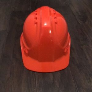 Orange safety Helmet